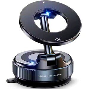 Vacuum Suction Cup Cell Phone Magnetic Mount for Car, Truck, Glass, Marble & mor